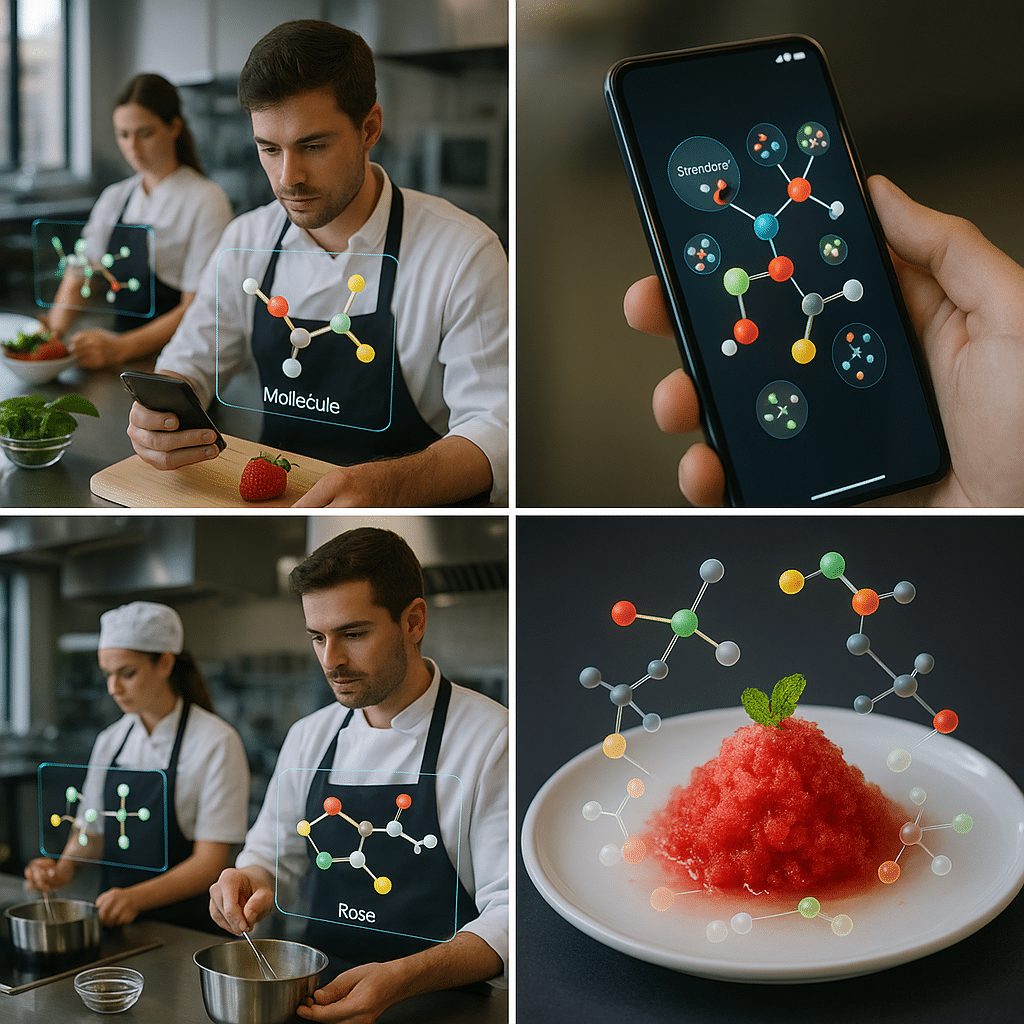 Les étudiants avec AromaFusion